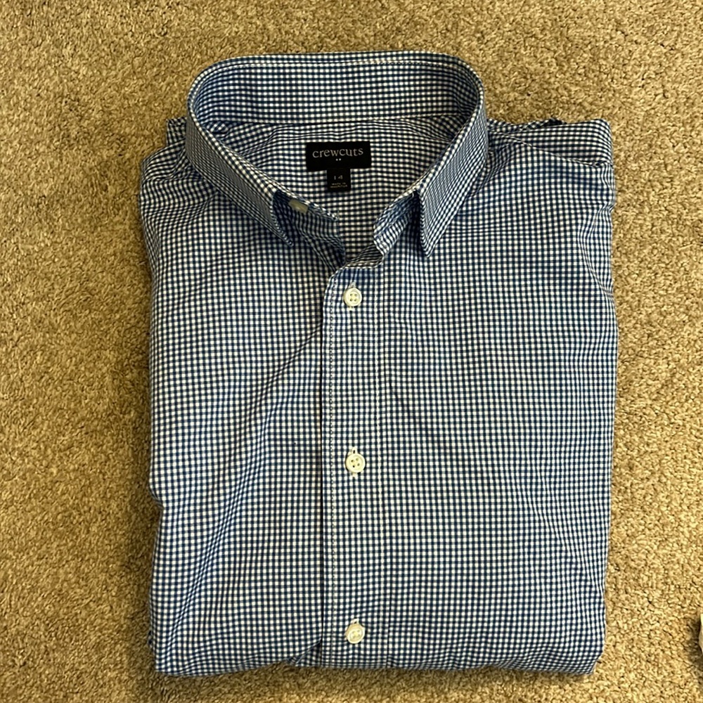 Crewcuts Boys button down dress shirt
